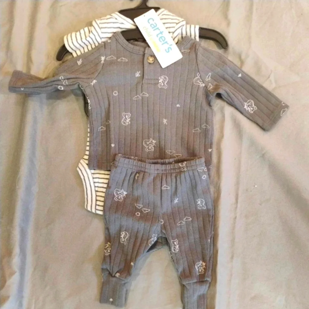 Baby Boy Bundle 0–6M | Carter’s + Boutique + NWT Items. C​​